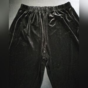 VINTAGE - Velvet Yi Lin Black Stretch Lounge Pants - Size 1X - NWOT
